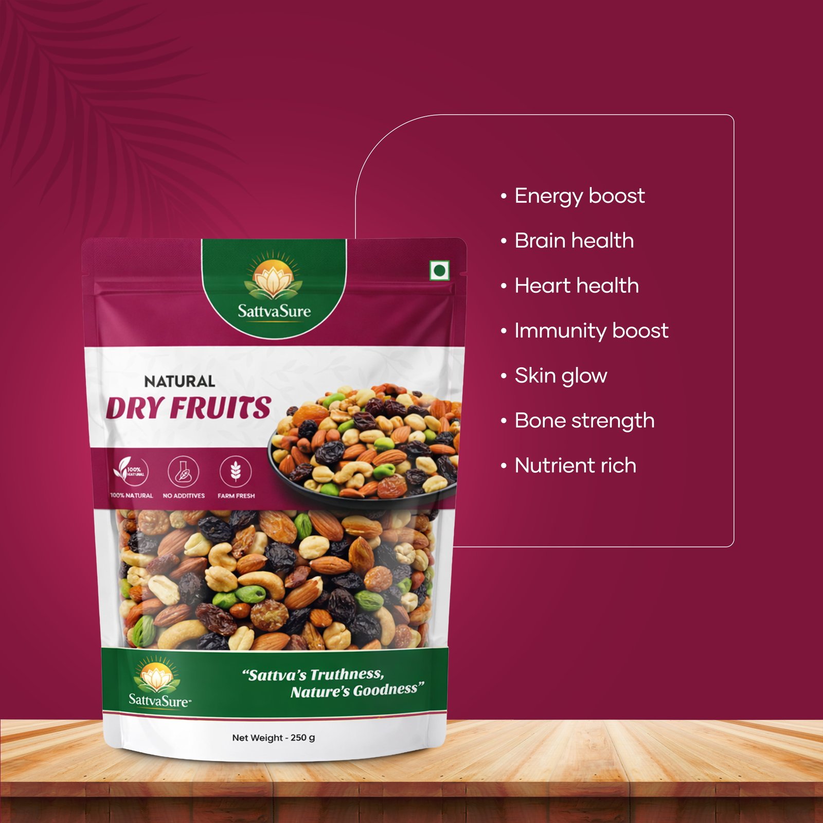 Premium Dry Fruit & Seed Mix